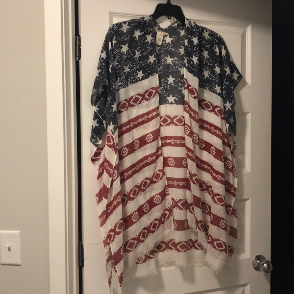 American Flag Kimono